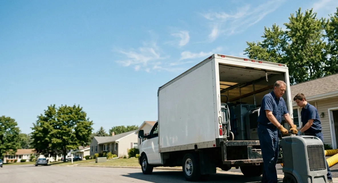 Water Damage Cleanup in Rockwall, TX near me